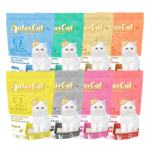 Aatas Cat Kofu Klump Tofu Cat Litter 6L