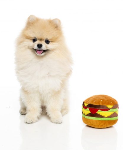 FuzzYard Plush Toys For Dogs - Hamburger - Image 2