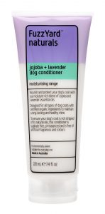 FuzzYard Jojoba and Lavender Moisturising Conditioner for Dogs 220ml