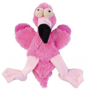 FuzzYard Flat Out Nasties Toy – Flo The Flamingo