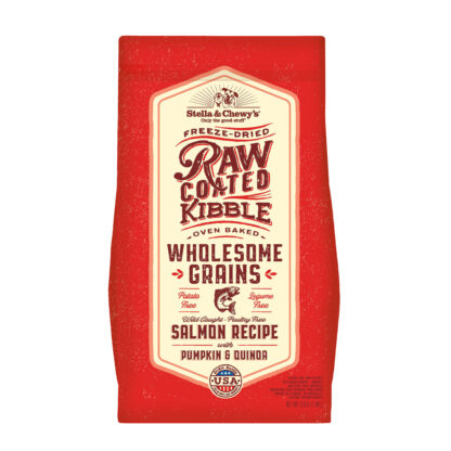 Stella & Chewy's Freeze-Dried Raw Coated Kibble Salmon with Pumpkin & Quinoa Dry Dog Food