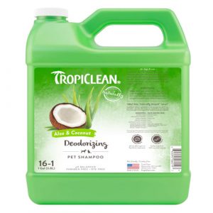 Tropiclean Deodorizing Aloe & Coconut Pet Shampoo 3.75L