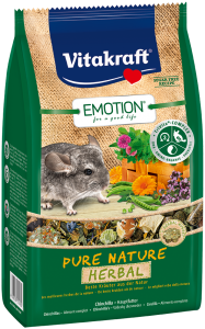 Vitakraft Emotion Pure Nature Herbal for Chinchilla 600g