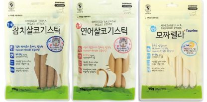 Bow Wow Cat Sticks Treat 70g (3 Flavors)