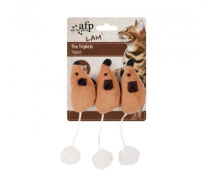 AFP Lambswool The Triplets Mouse