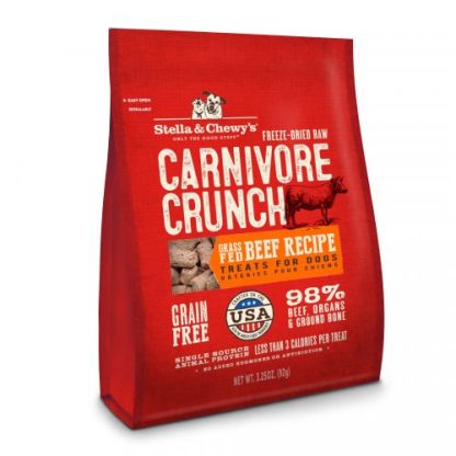 Stella & Chewy's Carnivore Crunch Treat (Grass-Fed Beef Recipe)
