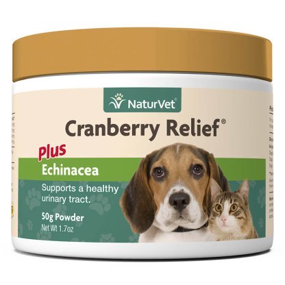 NaturVet Cranberry Relief® Powder Plus Echinacea 50g
