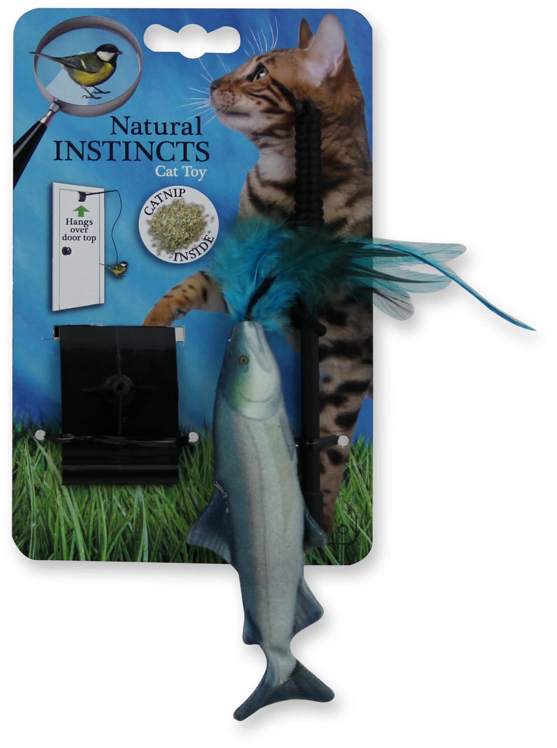 AFP Instincts Fish Door Hanging Feather