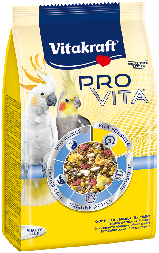 Vitakraft Pro Vita Cockatiels and Cockatoos 750g