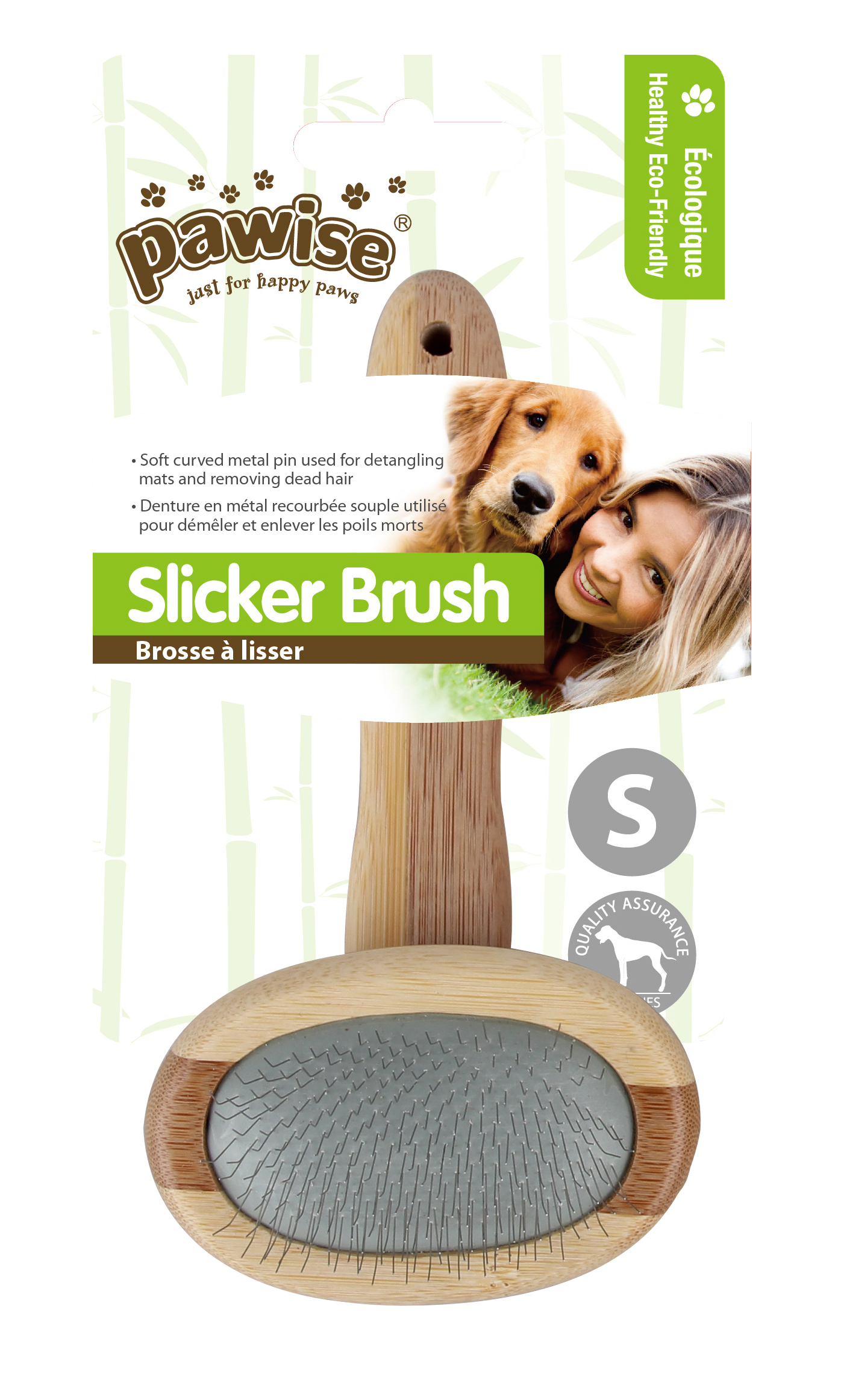 Pawise Grooming Slicker Brush (2 Sizes)
