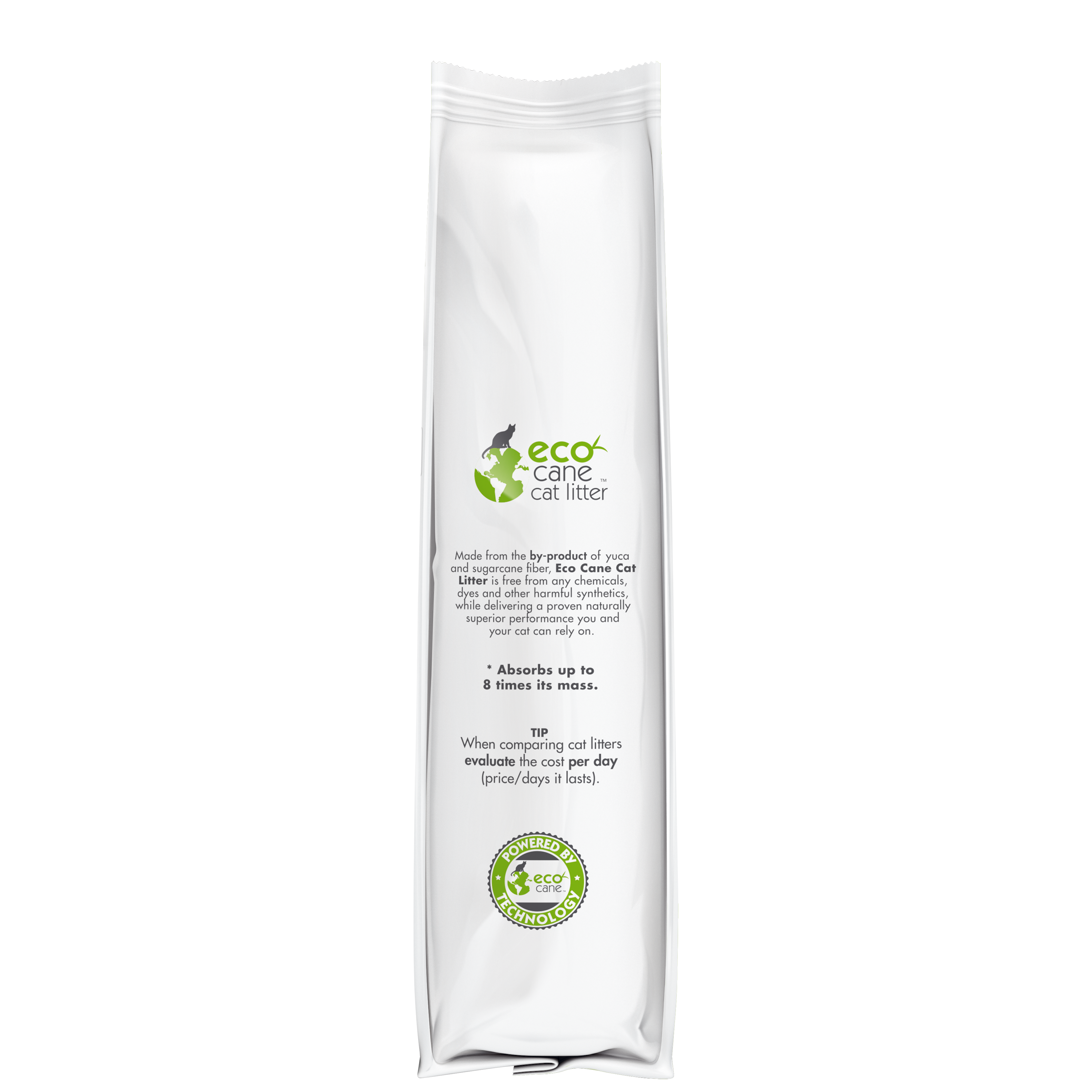 [Bundle Of 2] Eco Cane Lemongrass Clumping Cat Litter 3.28kg - Image 5