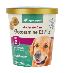 NaturVet Glucosamine DS Plus Level 2 Soft Chews 70ct