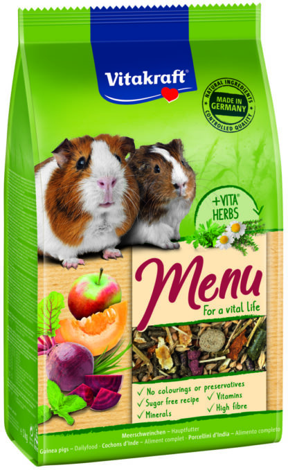 Vitakraft Guinea Pig Menu Vital (3 Sizes)
