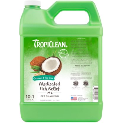 Tropiclean Oatmeal & Tea Tree Dog Shampoo (2 Sizes) - Image 2
