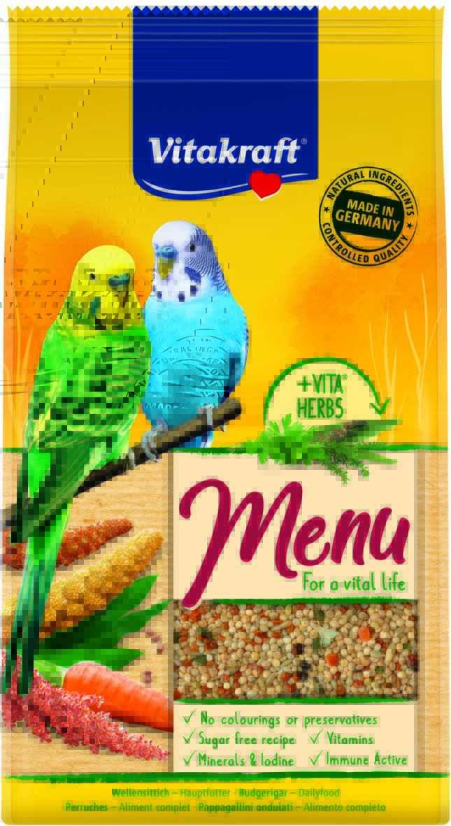 Vitakraft Premium Menu Budgie 1kg