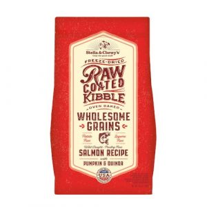 Stella & Chewy’s Raw Coated Kibbles for Dogs, Salmon with Pumpkin & Quinoa