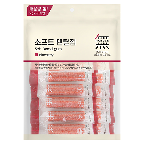 BowWow Soft Dental Gum Blueberry