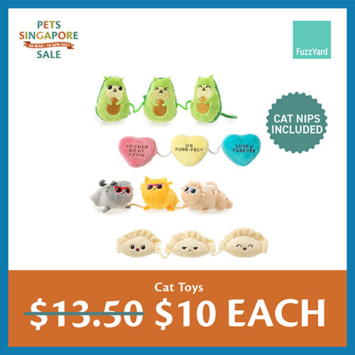 ($10 each) FuzzYard Cat Toy - 4 Designs