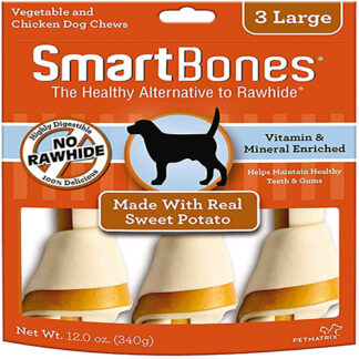 SmartBones Classic Bone Chews (4 sizes) -Sweet Potato