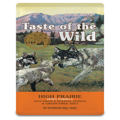 Taste of the Wild High Prairie Puppy Roasted Bison & Roasted Venison 500g