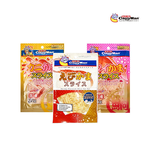 CattyMan Low-Salt Treats -Assorted Flavour