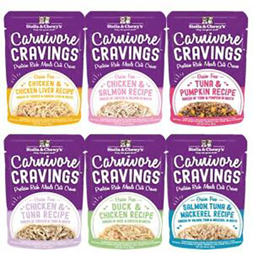 Stella & Chewy's Carnivore Cravings for Cats - 6 Flavours (2.8oz ea)