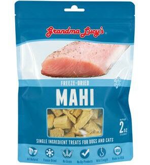Grandma Lucy's Singles Freeze-Dried Mahi Treats 2Oz