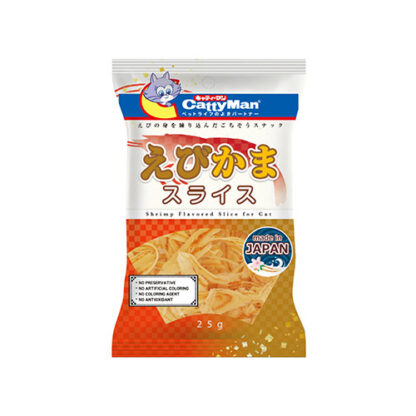 CattyMan Shrimp Flavoured Slice - 25g