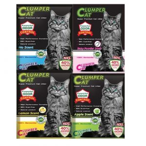 [6 Packs] Clumper Cat Litter 10lbs – 4 Scents