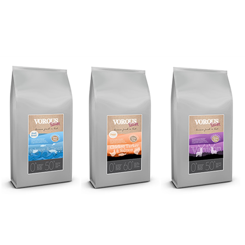 Vorous Recipe Adult Dog Dry Food - 3 Flavours (2kg/10kg)