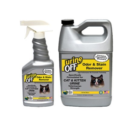 Urine Off Cat & Kitten Odor & Stain Remover Veterinary strength (2 Sizes)