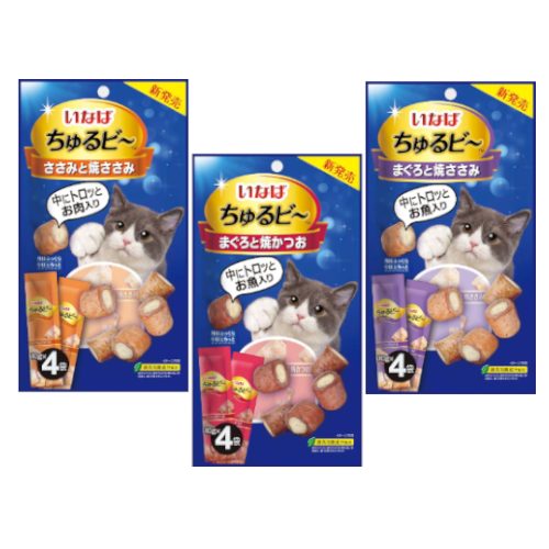 Ciao Churu Bee Creamy Cat Treats 10g x 4 (3 Flavors)