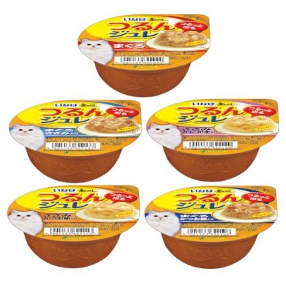 [Bundle of 6] Ciao Jelly Cup Wet Cat Food 65g x 6 Cups (5 Flavors)