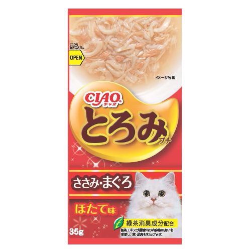 Ciao Toromi Line Pouch Chicken Fillet Tuna Wet Cat Treat 140g (5 Flavors) - Image 2