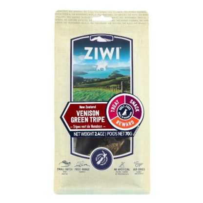 Ziwipeak Air-Dried Venison Green Tripe Dog Treats 70g