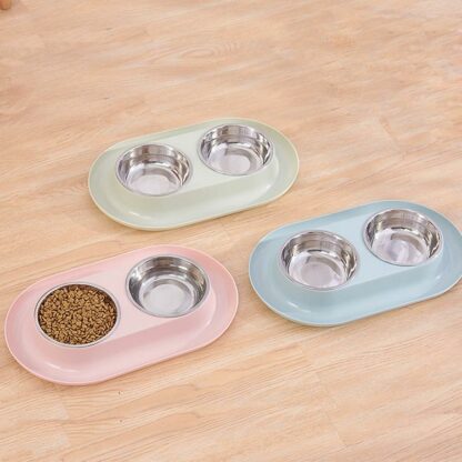 Auskie Anti Ants & Anti Spillage Stainless Steel Pet Bowl (3 Colors) - Image 3