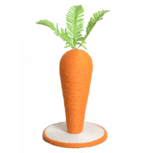 Auskie Carrot Cat Scratch Post