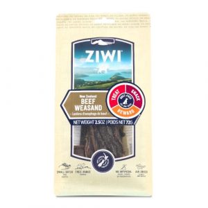 Ziwipeak Air-Dried Beef Weasand Dog Treats 72g