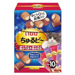 Ciao Churu Bee Cat Treats Mixed Pack 10g x 10 (Maguro & Grilled Chicken)