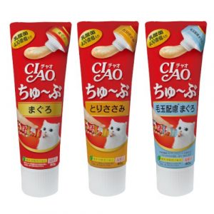 Ciao Churu Tube Cat Treats 80g (3 Flavors)