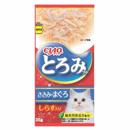 Ciao Toromi Line Pouch Chicken Fillet Tuna Wet Cat Treat 140g (5 Flavors) - Image 3