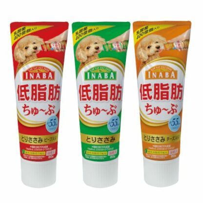 INABA Wan Churu Tube Dog Treats 80g (3 Flavors)