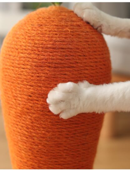 Auskie Carrot Cat Scratch Post - Image 6