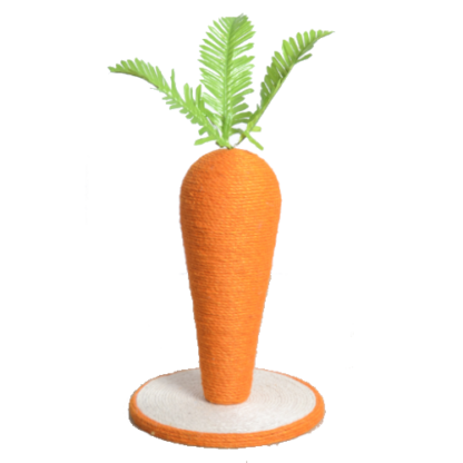 Auskie Carrot Cat Scratch Post