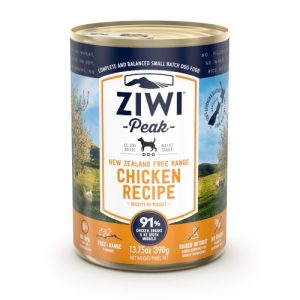 [Bundle of 12] of Ziwipeak Chicken Canned Dog Food 390g x 12 Cans