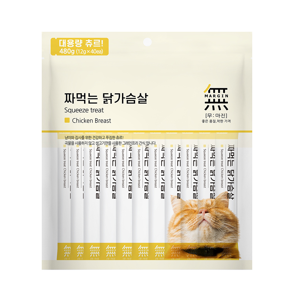 BOWBOW Squeeze Treat Chicken ( 480G)
