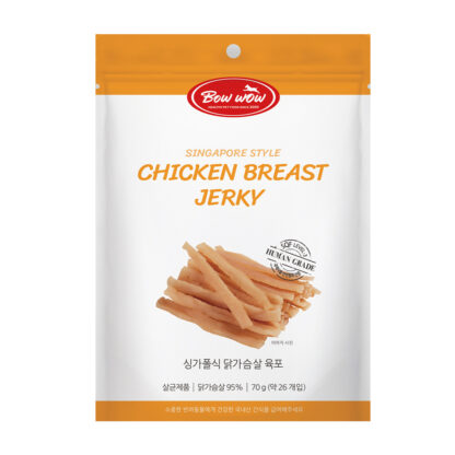 BowWow Singapore Style Chicken Breast Jerky 70g