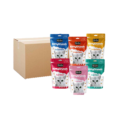 [12 Packs] Kit Cat Kitty Crunch 60g (6 Flavours)