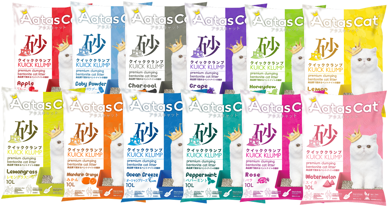 Aatas Cat Kuick Klump Bentonite Cat Litter 10L