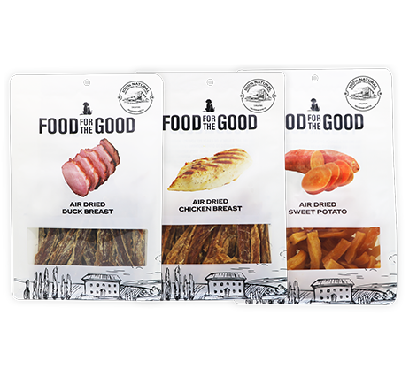 Food For The Good - Air Dried Dog & Cat Treats (3 flavours)